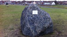 The new 1953 flood memorial in Mablethorpe