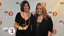 Best Original Song Winner Emily Portman with Mary Chapin Carpenter who presented the award