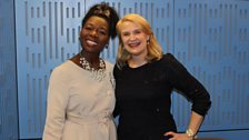 Baroness Floella Benjamin and Sarah Walker