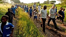 Greg James rows the Zambezi