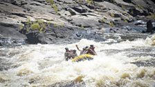 Greg James rows the Zambezi