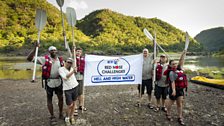 Greg James rows the Zambezi