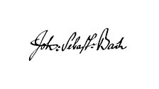 Bach's signature