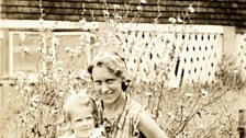 Sylvia Plath as a baby with her mother Aurelia and her grandmother.