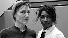 Harriet Walter & Jenny Jules have been performing Julius Caesar on stage.