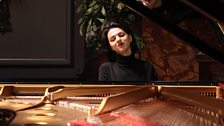 Khatia Buniatishvili rehearses at Wigmore Hall