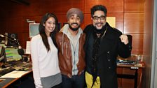 Comedian Jus Reign joins Bobby and Anushka in the studio