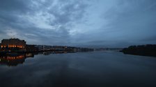 Dusk on the Foyle