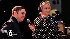 Everything Everything in session for Lauren Laverne