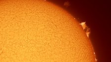 Prominance on the Sun