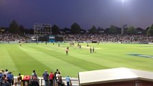 The view at Seddon Park in Hamilton