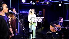 Rita Ora in the Live Lounge