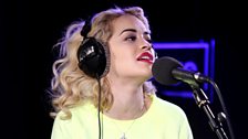 Rita Ora in the Live Lounge