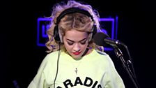 Rita Ora in the Live Lounge