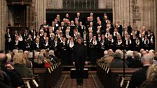 The Ludlow Choral Society with Patrick Larley conducting at St. Laurence's Church, sent in by Jane (Ludlow)