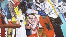 R.B. Kitaj The Wedding, 1989 - 93. Tate.