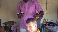 Tom receives a trim