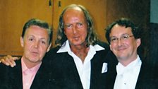 Sir Paul McCartney, Sir John Tavener & Peter Phillips in New York for a performance of Sir John Tavener’s“In the Month of Athyr”