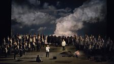 A scene from Act III of Wagner's "Parsifal."