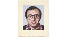 Chuck Close - Mark / Felt Hand Stamp (2011)