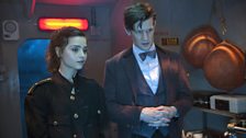 The Doctor and Clara.