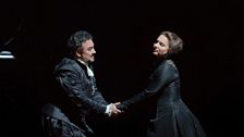 Ramón Vargas as the title character and Barbara Frittoli as Elisabeth de Valois in Verdi's "Don Carlo."