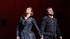 Barbara Frittoli as Elisabeth de Valois and Ramón Vargas in the title role of Verdi's "Don Carlo."