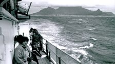 Visitors on Ferry Crossing to Robben Island