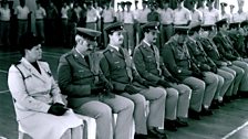 Warders Receiving Medals for 10 Years Service on Robben Island