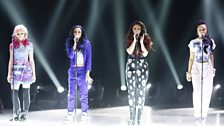 Little Mix performing on Big Chat