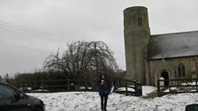 A snowy morning in Threxton