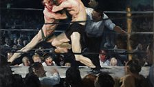 George Bellows, Stag at Sharkey's, 1909