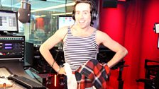 Grimmy rocks the swimwear