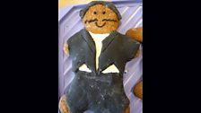 Who can we 'compare' this gingerbread man too?