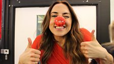 Red Nose thumbs up