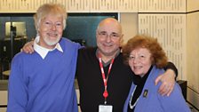 Kevin Coates, his wife, Nel Romano, and Rob Cowan