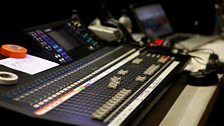 Mixing desk at the back of Abbey Road Studio 1