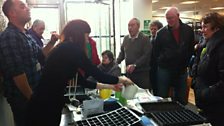 Excitement in the Open Centre for Grow Your Own