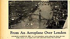 A Radio Times article about the ý's first live broadcast from an aeroplane (29 September 1950)