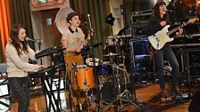 Stealing Sheep perform live at Maida Vale