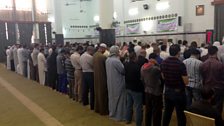 Returning to Iraq: Worshippers in a Mosque