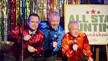 Keith Chegwin, Shaun Williamson and Les Dennis