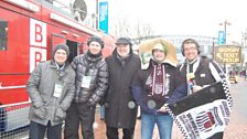 Radio Humberside Team at Wembley