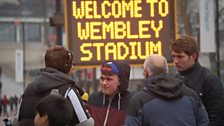 R Humbs at Wembley