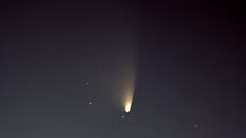 Comet PANSTARRS from Loire, France