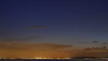 Comet PANSTARRS over Cardiff