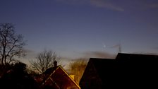 Comet PANSTARRS from Oxfordshire