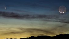 comet PANSTARRS from Lake City, Colorado