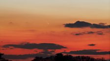 Comet PANSTARRS over Shipley