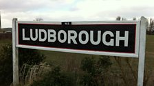 Ludborough platform sign